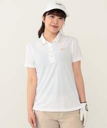 BEAMS GOLF（ビームスゴルフ）の「【吸水速乾/接触冷感/UVカット】BEAMS GOLF PURPLE LABEL / ハニカム コーデュラ（Ｒ）ポロシャツ（ポロシャツ）」