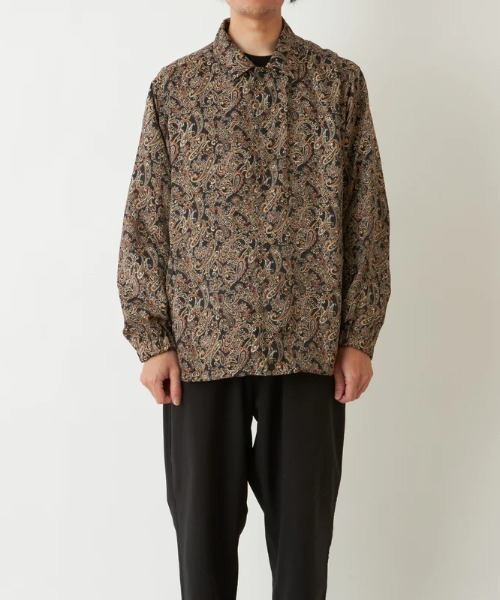 WHITE MOUNTAINEERING(ホワイトマウンテニアリング)の「PAISLEY SATIN COACH JACKET(その他アウター・メンズ・ホワイト/ブラック・2)」の7枚目の写真