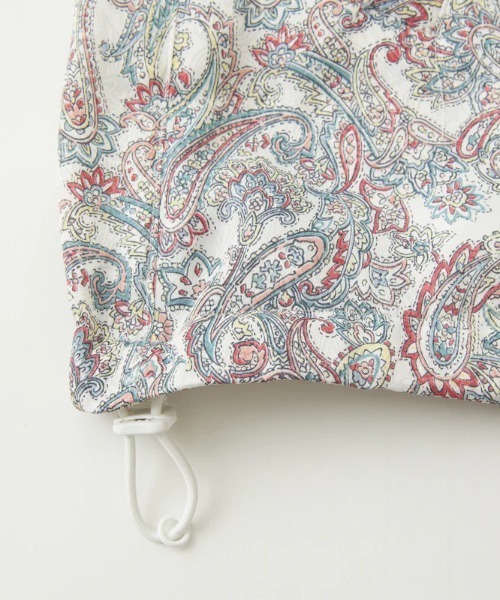 WHITE MOUNTAINEERING(ホワイトマウンテニアリング)の「PAISLEY SATIN COACH JACKET(その他アウター・メンズ・ホワイト/ブラック・2)」の4枚目の写真