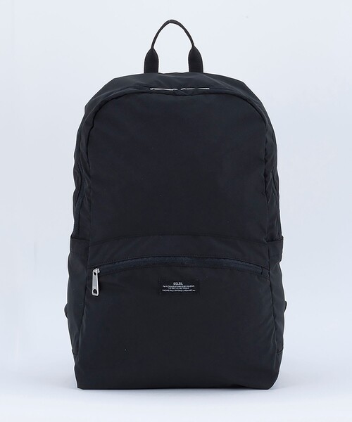 soleil（ソレイユ）の「SOLEIL/ソレイユ ウィークエンドデイパック（バックパック/リュック・レディース・ナチュラル/ブラック/サックスブルー/イエロー/ピンク・ONE SIZE）」の2枚目の写真
