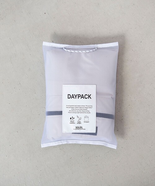 soleil（ソレイユ）の「SOLEIL/ソレイユ ウィークエンドデイパック（バックパック/リュック・レディース・ナチュラル/ブラック/サックスブルー/イエロー/ピンク・ONE SIZE）」の11枚目の写真