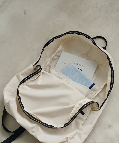 soleil（ソレイユ）の「SOLEIL/ソレイユ ウィークエンドデイパック（バックパック/リュック・レディース・ナチュラル/ブラック/サックスブルー/イエロー/ピンク・ONE SIZE）」の12枚目の写真