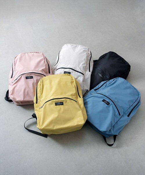 soleil（ソレイユ）の「SOLEIL/ソレイユ ウィークエンドデイパック（バックパック/リュック・レディース・ナチュラル/ブラック/サックスブルー/イエロー/ピンク・ONE SIZE）」の14枚目の写真