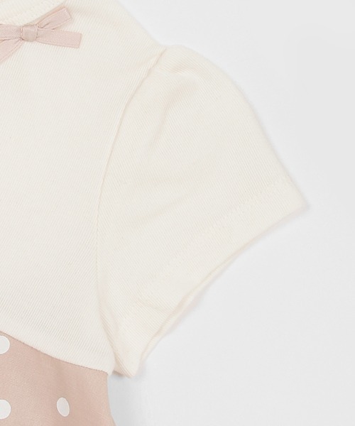 petit main（プティマイン）の「【リンク】ペプラムカットチュニック(キッズ)（チュニック・キッズ・ライトピンク/ライトベージュ/チャコール・80ｃｍ/90cm/100cm/110cm/120cm/130cm）」の11枚目の写真