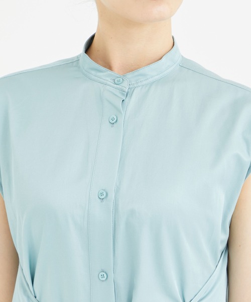 SATORU SASAKI/サトルササキ】WRAP DRESS SHIRT SILK/シルク