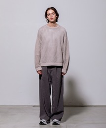 VICTIM ヴィクティム BASICKNIT ビッグシルエットベーシックニット VICTIM（ヴィクティム）の「VICTIM ヴィクティム / SUMMER KNIT ビッグ