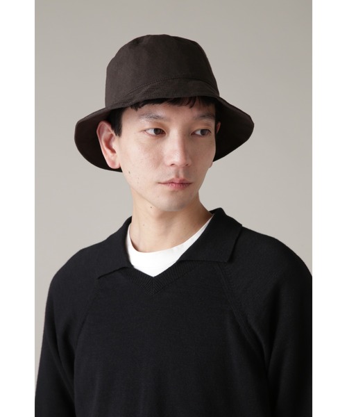 MARGARET HOWELL（マーガレットハウエル）の「LINEN PLAINWEAVE（ハット・メンズ・グレー/ブラウン系その他2・FREE）」の3枚目の写真