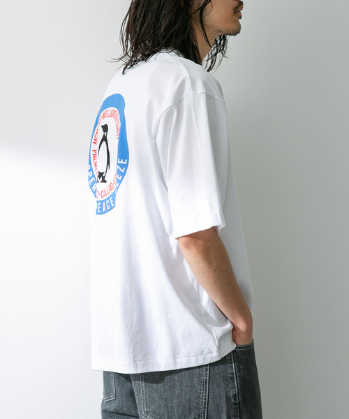 ARMY TWILL（アーミーツイル）の「『別注』ARMY TWILL×Sonny Label　Print T-shirts（Tシャツ/カットソー・メンズ・ネイビー/ホワイト/ブルー・MEDIUM/LARGE）」の5枚目の写真