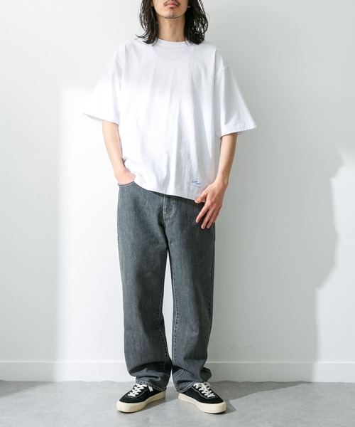 ARMY TWILL（アーミーツイル）の「『別注』ARMY TWILL×Sonny Label　Print T-shirts（Tシャツ/カットソー・メンズ・ネイビー/ホワイト/ブルー・MEDIUM/LARGE）」の7枚目の写真