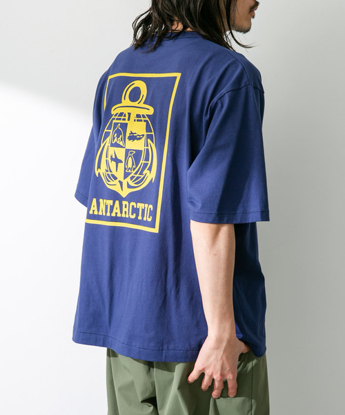 ARMY TWILL（アーミーツイル）の「『別注』ARMY TWILL×Sonny Label　Print T-shirts（Tシャツ/カットソー・メンズ・ネイビー/ホワイト/ブルー・MEDIUM/LARGE）」の12枚目の写真