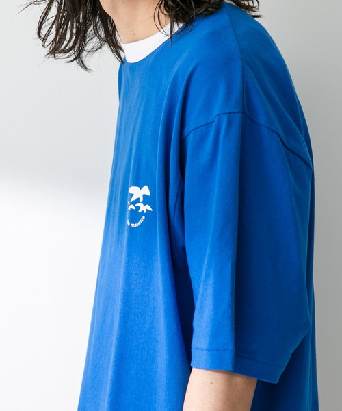 ARMY TWILL（アーミーツイル）の「『別注』ARMY TWILL×Sonny Label　Print T-shirts（Tシャツ/カットソー・メンズ・ネイビー/ホワイト/ブルー・MEDIUM/LARGE）」の16枚目の写真