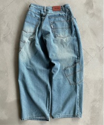 7ポケットデザインワイドデニム
