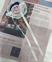 WEGO | WEGO/ローズリボンゴム(ヘアゴム)