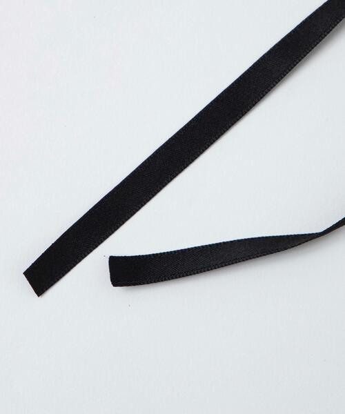 WEGO（ウィゴー）の「WEGO/ローズリボンゴム（ヘアゴム・レディース・ブラック/オフホワイト・FREE）」の10枚目の写真