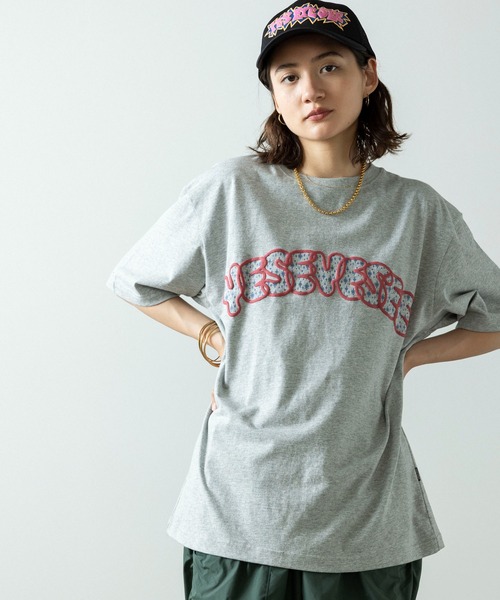 YESEYESEE(イエスアイシー)の「yeseyesee/イエスアイシー Y.E.S Sparkle Tee Tシャツ(Tシャツ/カットソー・メンズ・グレー/チャコールグレー/ネイビー・M/L/XL)」の9枚目の写真
