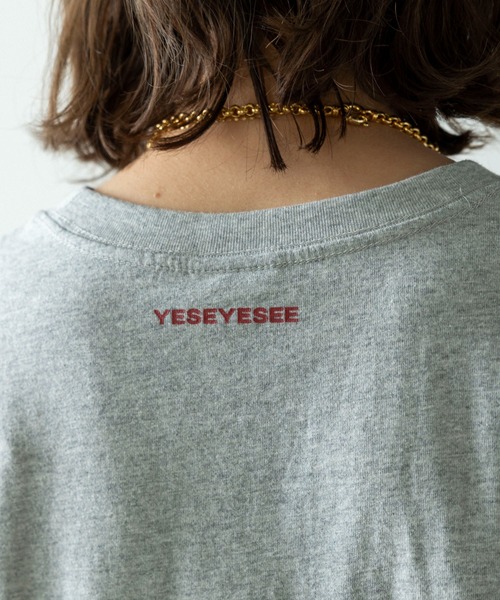 YESEYESEE(イエスアイシー)の「yeseyesee/イエスアイシー Y.E.S Sparkle Tee Tシャツ(Tシャツ/カットソー・メンズ・グレー/チャコールグレー/ネイビー・M/L/XL)」の11枚目の写真