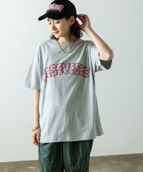 YESEYESEE(イエスアイシー)の「yeseyesee/イエスアイシー Y.E.S Sparkle Tee Tシャツ(Tシャツ/カットソー・メンズ・グレー/チャコールグレー/ネイビー・M/L/XL)」の10枚目の写真