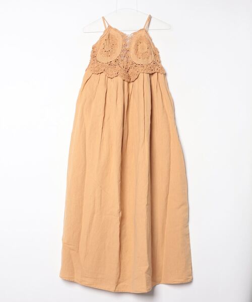 crinkle crinkle crinkle コットンリネンロングキャミソール crinkle crinkle crinkle コットンリネンロングキャミソール crinkle