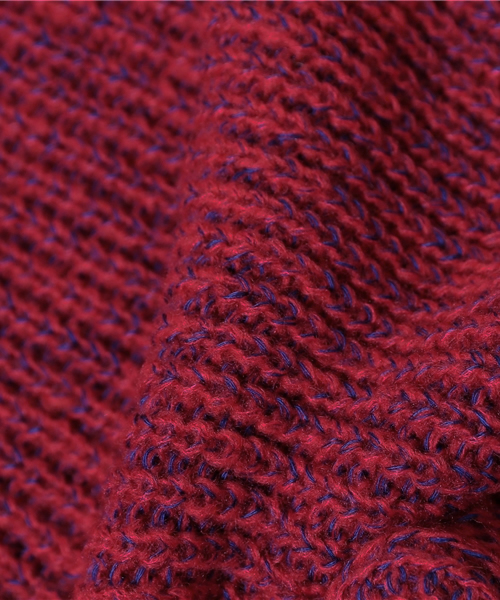 actuel（アクチュエル）の「脇スリットプルオーバーニット（ニット/セーター・レディース・ネイビー/カーキ/ピンク・FREE）」の11枚目の写真