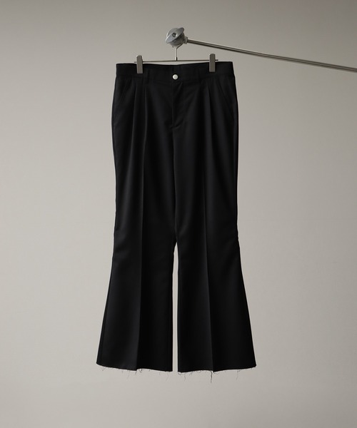 VALABASAS フレアパンツ ブラック サイズ29 スリムフィット 新品 VALABASAS(ヴァラバサス) フレアパンツ ブラック サイズ 30