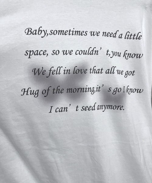 fiere（フィエール）の「バタフライ英字半袖Tシャツ（Tシャツ/カットソー・レディース・ホワイト・M/L）」の5枚目の写真