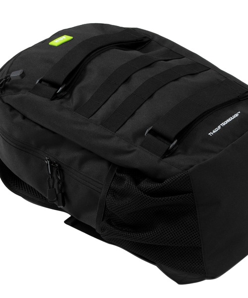 HUF(ハフ)の「MISSION BACKPACK / HUF ハフ バックパック リュック 24L(バックパック/リュック・メンズ・ブラック・ONE SIZE)」の4枚目の写真