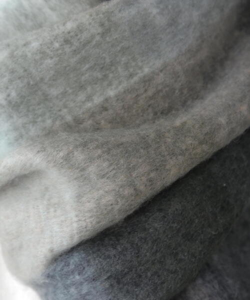 FREE'S MART（フリーズマート）の「◇大柄チェックストール（マフラー・レディース・ブラック系その他/ブラウン系その他/イエロー系その他/ブルー系その他・ﾌﾘ-）」の17枚目の写真