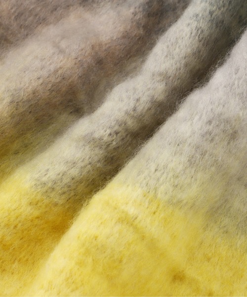 FREE'S MART（フリーズマート）の「◇大柄チェックストール（マフラー・レディース・ブラック系その他/ブラウン系その他/イエロー系その他/ブルー系その他・ﾌﾘ-）」の15枚目の写真