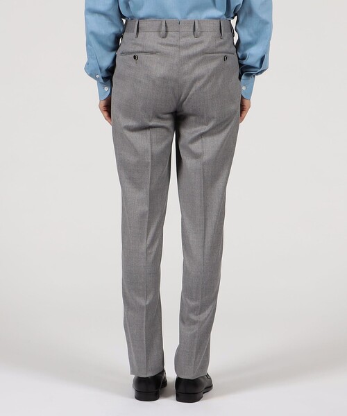 PT TORINO(ピーティートリノ)の「PT TORINO ウール ポリウレタン 1プリーツスラックス Gentleman Fit(スラックス・メンズ・グレー・46/44)」の5枚目の写真