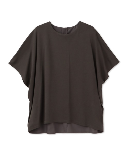 【セール】前後ドッキングコクーンプルオーバー≪手洗い可能≫(Tシャツ/カットソー)|MAYSON GREY(メイソングレイ) 【セール】前後ドッキングコクーンプルオーバー≪手洗い可能≫(Tシャツ/カットソー)|MAYSON GREY(メイソングレイ)