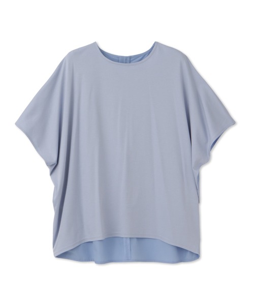 【セール】前後ドッキングコクーンプルオーバー≪手洗い可能≫(Tシャツ/カットソー)|MAYSON GREY(メイソングレイ) 【セール】前後ドッキングコクーンプルオーバー≪手洗い可能≫(Tシャツ/カットソー)|MAYSON GREY(メイソングレイ)