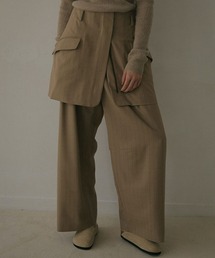 ETRE TOKYO | タックセミワイドパンツ(その他パンツ)