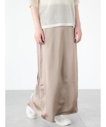 Lugnoncure | ◎サテンナロースカート(スカート)