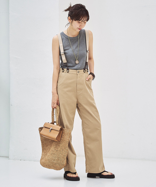 plage Suspendersパンツ plage パンツ Suspenders レディース : ZOZOTOWN Yahoo!店