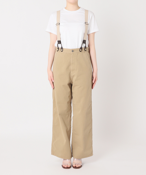 新品　タグ付き　プラージュ　Suspenders パンツ　ベージュ セール】Suspenders パンツ（その他パンツ）｜Plage（プラージュ