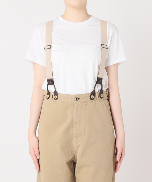 新品　タグ付き　プラージュ　Suspenders パンツ　ベージュ セール】Suspenders パンツ（その他パンツ）｜Plage（プラージュ