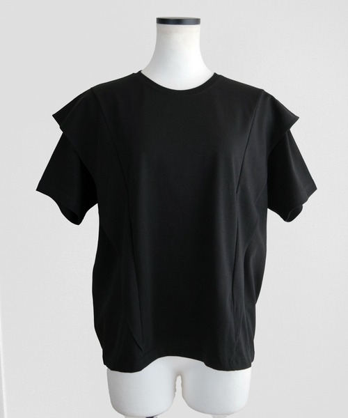 Marient（マリエント）の「ウィングTOPS（Tシャツ/カットソー・レディース・ブラック/ホワイト・FREE）」の4枚目の写真