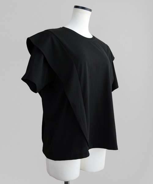 Marient（マリエント）の「ウィングTOPS（Tシャツ/カットソー・レディース・ブラック/ホワイト・FREE）」の3枚目の写真