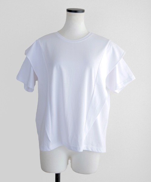 Marient（マリエント）の「ウィングTOPS（Tシャツ/カットソー・レディース・ブラック/ホワイト・FREE）」の14枚目の写真