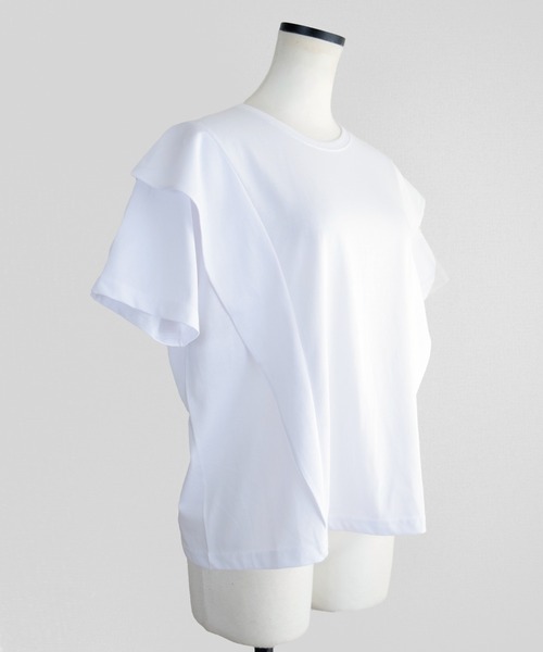 Marient（マリエント）の「ウィングTOPS（Tシャツ/カットソー・レディース・ブラック/ホワイト・FREE）」の13枚目の写真