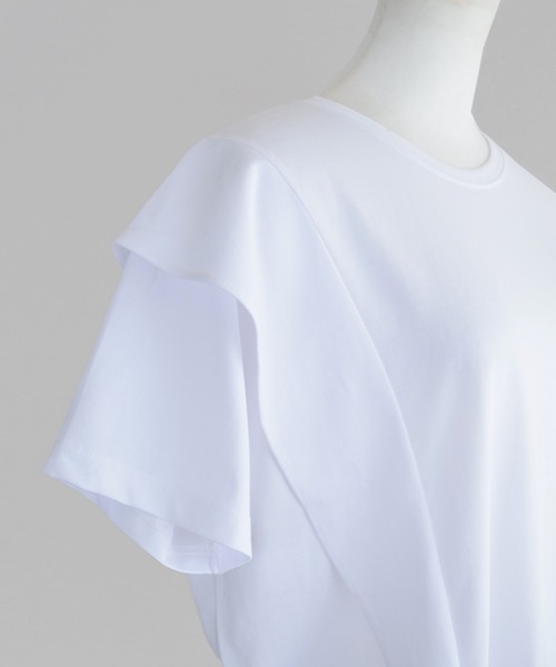 Marient（マリエント）の「ウィングTOPS（Tシャツ/カットソー・レディース・ブラック/ホワイト・FREE）」の11枚目の写真