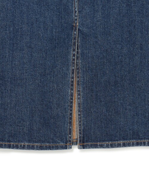 23区 L(ニジュウサンクオオキイサイズ)の「【Oggi3月号掲載/新色追加/洗える】23区DENIM ストレッチ デニムスカート(デニムスカート・レディース・ネイビー系/スカイブルー系/ダルブルー系/ホワイト・44/46/48/50)」の19枚目の写真