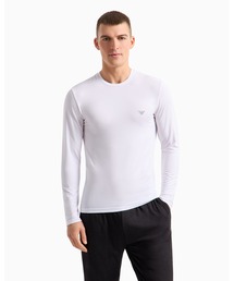 EMPORIO ARMANI | 【エンポリオ アルマーニ】タイトフィット ラウンジウェアトップス ソフトモダール(Tシャツ/カットソー)
