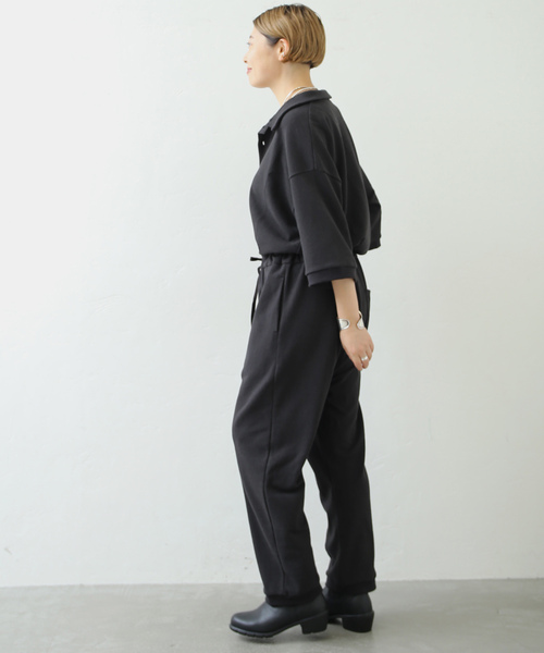 【美品】journal standard オールインワン 黒 日本製 JOURNAL STANDARD LUXE（ジャーナルスタンダード ラックス）の
