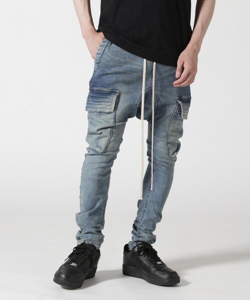 A.F ARTEFACT サルエルパンツ サイズ3？ A.F ARTEFACT - Side Zip Sweat Sarouel Pants