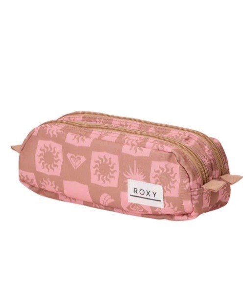 ROXY（ロキシー）の「DA ROCK PRINTED/ロキシーポーチ（ポーチ・レディース・ピンク/ブラック/チャコールグレー・FREE）」の3枚目の写真