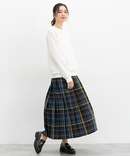 Honeys(ハニーズ)の「プリーツスカート(スカート・レディース・ネイビー系/ブラック系その他/グレー/ブラック/ブラウン系/チャコール・M/S/3L/LL/L)」の18枚目の写真