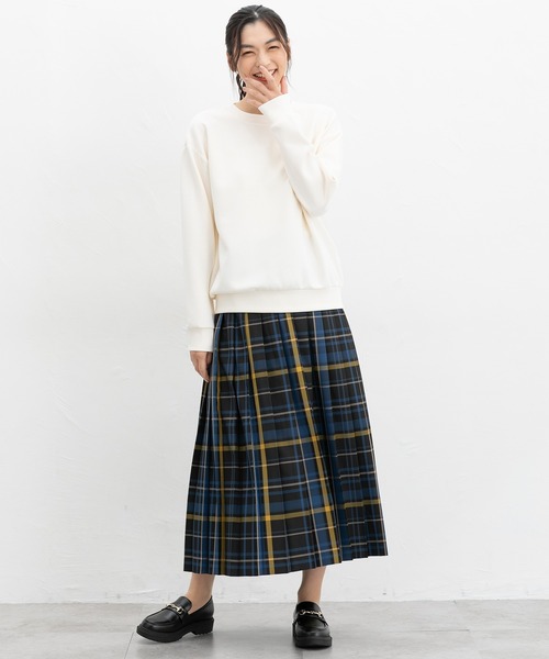 Honeys(ハニーズ)の「プリーツスカート(スカート・レディース・ネイビー系/ブラック系その他/グレー/ブラック/ブラウン系/チャコール・M/S/3L/LL/L)」の19枚目の写真