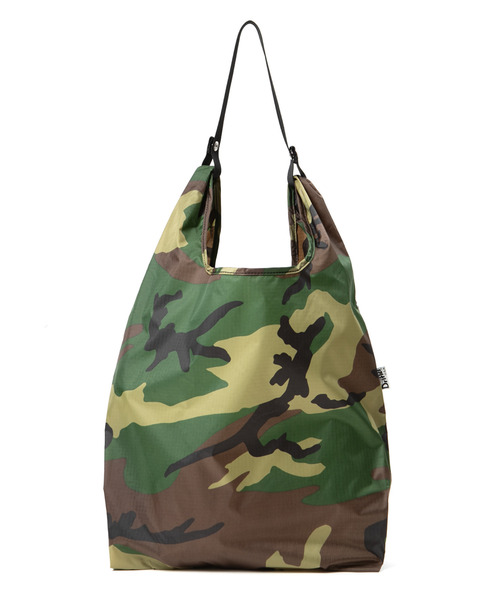 Drifter(ドリフター)の「POCKETABLE TOTE/ポケッタブルトート(トートバッグ・レディース・ネイビー/ブラック/ブルー/グリーン系カモフラージュ/タン・FREE)」の8枚目の写真
