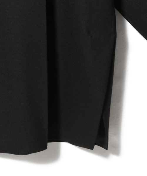 onegravity（ワングラビティ）の「onegravity / プリーツオーバーレイヤーシャツ（シャツ/ブラウス・メンズ・ブラック・LARGE/MEDIUM）」の7枚目の写真